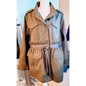 Simply Vera, Vera Wang Jacket - Olive Green XL